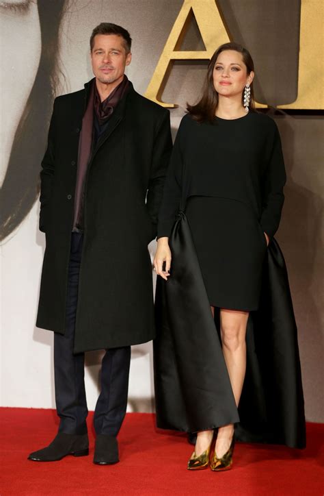 Brad pitt and marion cotillard in allied. Marion Cotillard - 'Allied' Film Premiere in London 11/21 ...