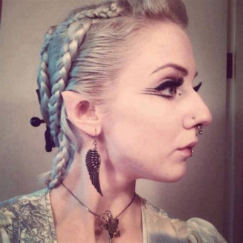 Elf ears in 5 minutes. Pin by Sarah Kitch on Makeup | Body modifications, Elf ...