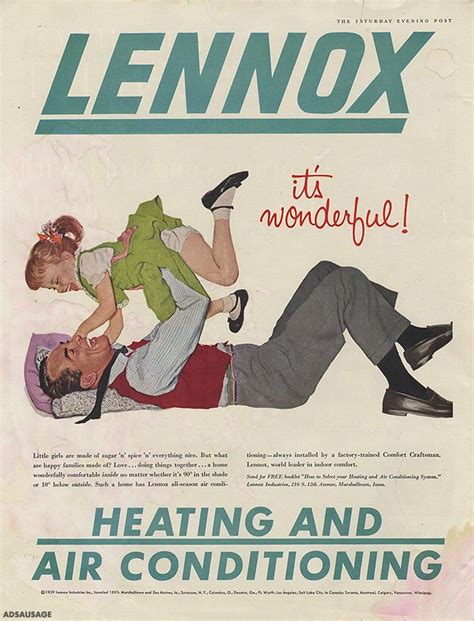 Information sur le rappel : vintage advertising library. | Heating and air ...