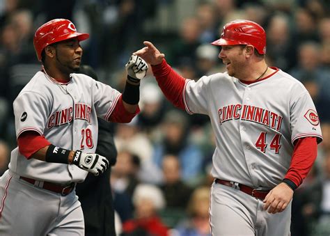 We keep our eyes on the world & tell you the truth about what we see. Cincinnati Reds Adam Dunn against the current Hall of Fame ...