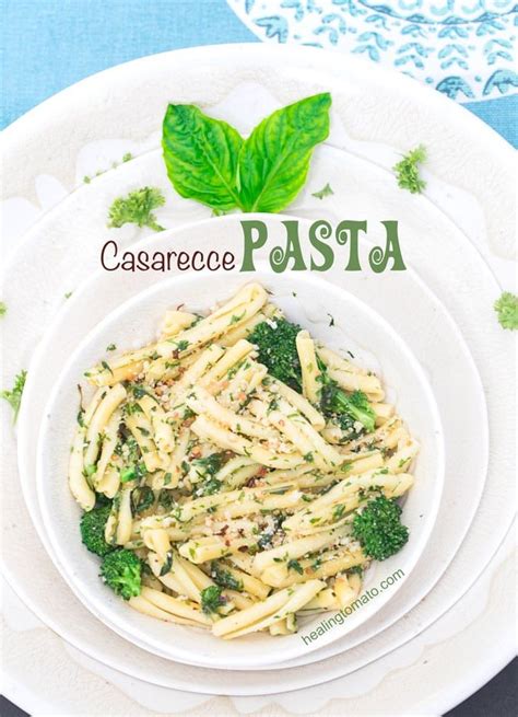 Maybe you would like to learn more about one of these? Casarecce Pasta With Broccolini Rabe | Healing Tomato ...