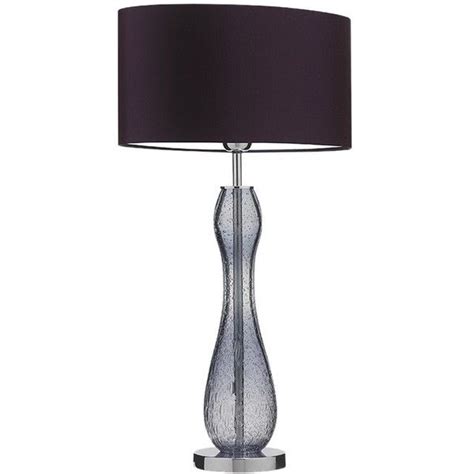 1 x fado table lamp article no: Heathfield & Co Fado Smoke Table Lamp ($475) liked on Polyvore featuring home, lighting, table ...