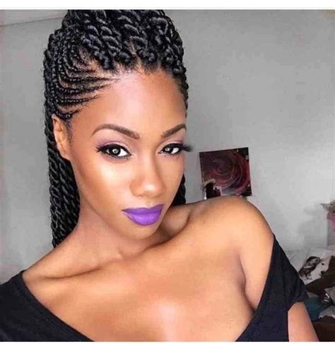 The edgy transformations such as kinky twist braids and updos also protect your curly and coarse hair. Long kinky twist hairstyles with extensions Tuko.co.ke