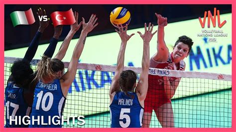 International (english) internacional (español) българия česko danmark deutschland dutch españa eesti vabariik france italia magyarország norge россия. Italy vs Turkey | Highlights | 04 Jul | Women's VNL 2019 ...