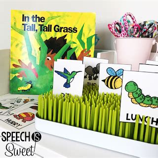 After hearing a young boy's cry for help, a sister and brother venture into a vast field of tall grass in kansas but soon discover there may be no way out.and that something evil lurks within. In the Tall, Tall Grass Freebie! - Speech is Sweet