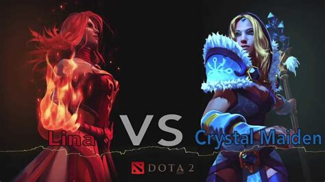 Crystal maiden is a radiant intelligence hero. DOTA 2 Rap Battle. Lina VS Crystal Maiden! - YouTube