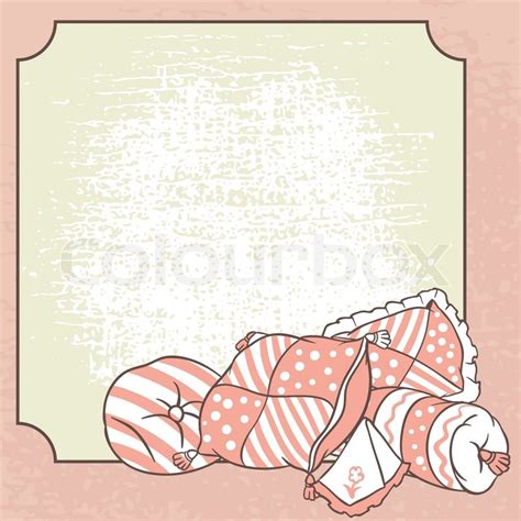 Maybe you would like to learn more about one of these? Vector pillows frame Card for pajama party | Stock Vector ...