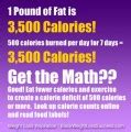 Fact: 1 Pound of Fat equals 3,500 Calories | Black Weight Loss Success