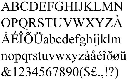 Times new roman is a serif typeface. Pilih Huruf Kesukaan Anda dan Cocokkan dengan Karakter Diri