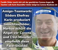 Sie sei „die größte firma in deutschland zur herstellung von masken und erziele „610 mio euro umsatz. Markus Söder: Maskenpflicht muss noch bleiben