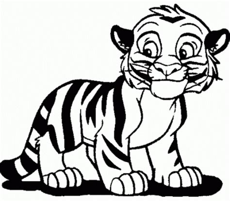 18 dessins de coloriage Tigre Du Bengale à imprimer
