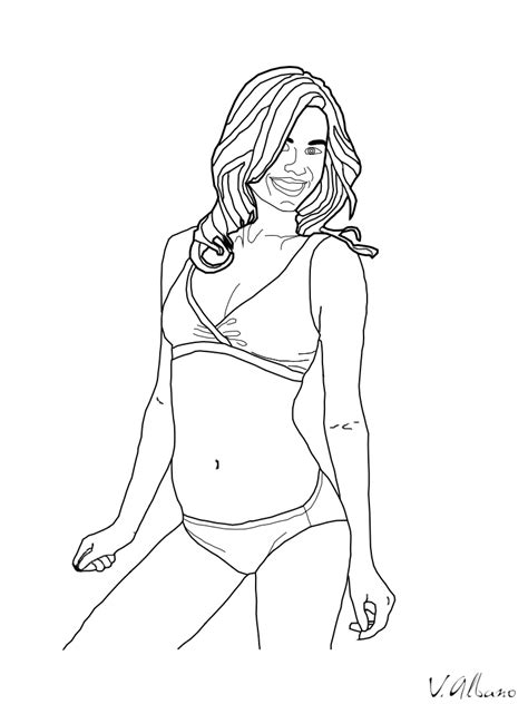 I hope my tutorial helps you in some way! Woman Body Line Art by Viktoria-Lyn on DeviantArt
