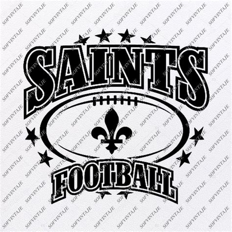 New orleans skyline silhouette in colorful geometric style. Saints Football Svg - New Orleans Saints Svg - Football ...