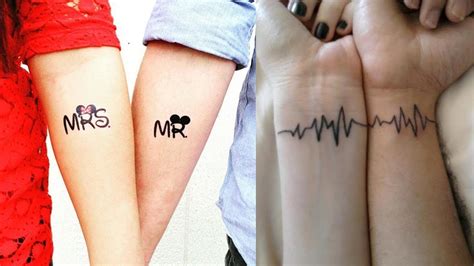 Matching bios for couples is a latest trend that most of the tiktok couples are following. Best Couple Tattoos Designs - Matching Tattoos For Married ...