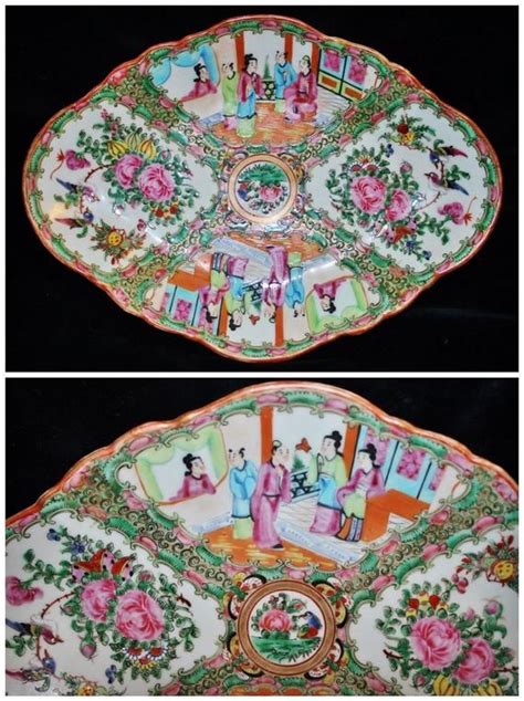 See more ideas about porcelain painting, china painting, hand painted. C1890-1915 Chinese Export Rose Medallion Hand Painted ...