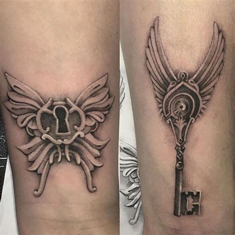 And if you want to show the world how incomplete you are without your partner, then you can go for the lock and key couple tattoo. Pin on Tattoos that I love