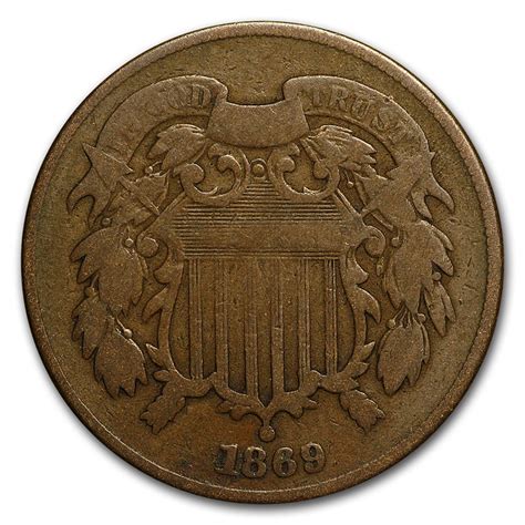 Some of the bitcoins in circulation are believed to be lost forever or unspendable, for example because of lost passwords, wrong output addresses or mistakes in the output scripts. 1869 Two Cent Piece VG | 2 Cent Pieces (1864 - 1873) | APMEX