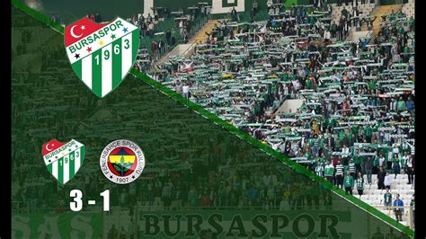 This performance currently places bursaspor at 9th out of 18 teams in the 1. Bursaspor 3 - 1 Fenerbahçe (11.02.2010) - YouTube