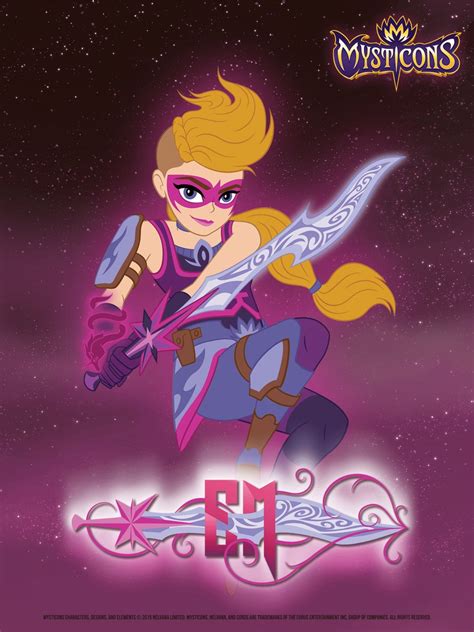 So if rose is pigella and juleka is tigresse pourpre, what's their superhero ship name? Beautiful Mysticons posters - YouLoveIt.com