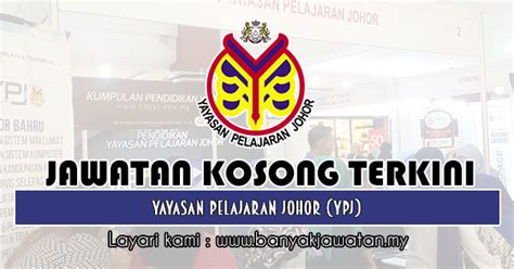 Permohonan adalah dipelawa kepada warganegara malaysia yang berkelayakan untuk mengisi kekosongan jawatan berikut di lhdn: Jawatan Kosong di Yayasan Pelajaran Johor (YPJ) - 5 Mac ...