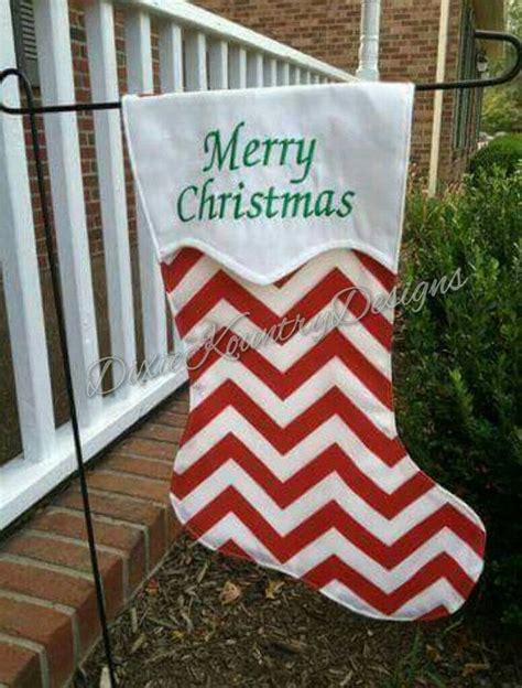 Buy christmas & decorative christmas garden flags. Christmas Garden Flag with Vinyl Monogram by ...