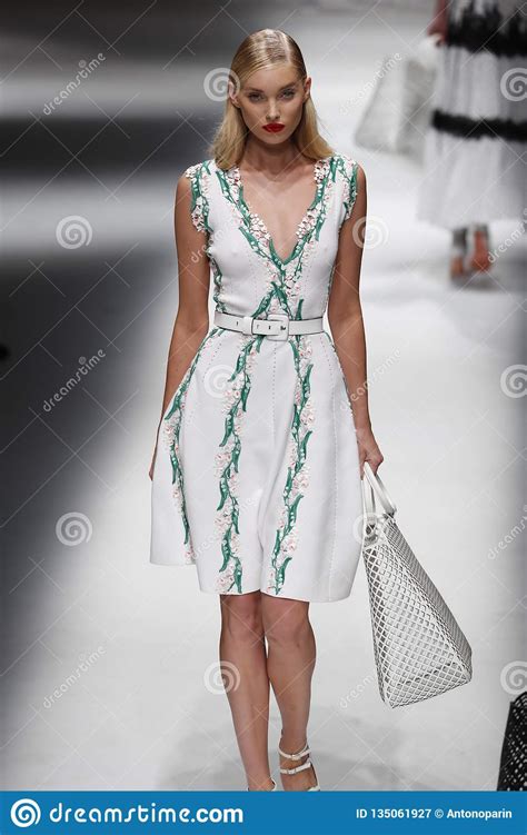 English as a second language (esl) grade/level: Elsa Hosk Walks The Runway At The Blumarine Show During Milan Fashion Week Spring/Summer 2018 ...