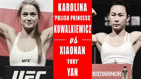 Yair rodriguez, with official sherdog mixed martial arts stats, photos, videos, and more for the featherweight fighter. Karolina Kowalkiewicz vs Yan Xiaonan Official For February ...