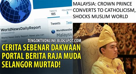 It's too late now to say sorry. Raja Muda Selangor didakwa murtad. Ini cerita sebenar ...