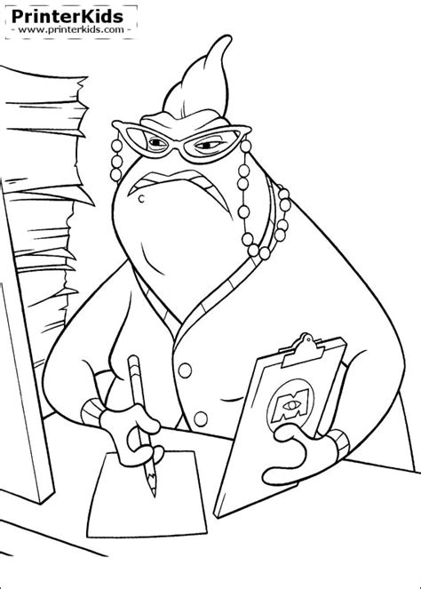 Coloring pages are printable coloring pictures with residents of monstropolis familiar to each kid. Monsters Inc. Coloring Pages | Coloring books