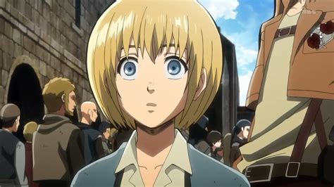 Discover & share this funimation gif with everyone you know. shingeki no kyojin attack on titan Armin Arlert ginga ...