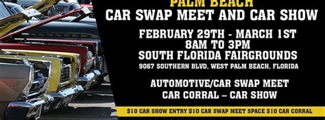 Maybe you would like to learn more about one of these? Palm Beach Car Swap Meet and Car Show, West Palm Beach FL ...