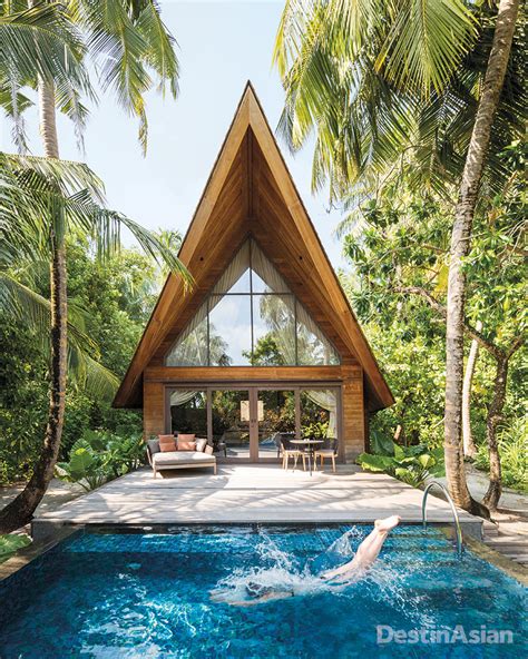 Two bedroom overwater villa with pool the st. 4 of the Maldives Newest Stylish Resorts | DestinAsian