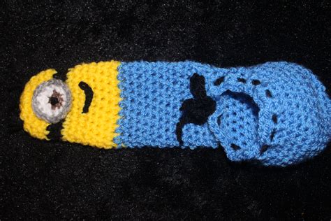 You can submit the pattern to our directory. crochet willy warmer minion themed | For Marcus ...