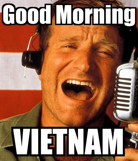 The film is distinctive for being hollywood's first vietnam comedy and among the first movies to treat the vietnamese themselves as real people. QUI - SALUGGIA: TOTOSINDACO 2 - GOOD MORNING VIETNAM...