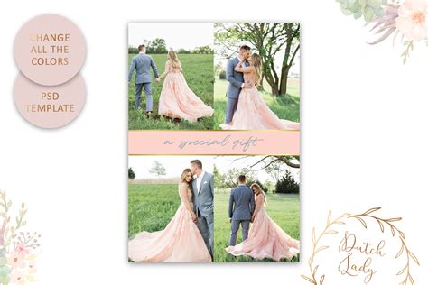 Professional video editing with adobe premiere pro is free is now. Photo Gift Card Template for Adobe Photoshop - #35 (67124 ...