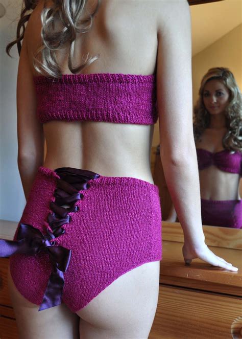 In this section, you can find free underwear knitting patterns. New Knitted Lingerie Pattern "Glamour Girl ...