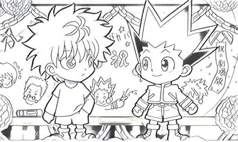 If you're in search of the best hunter x hunter wallpapers, you've come to the right place. Hunter X Hunter Coloring Page (With images) | Coloring ...