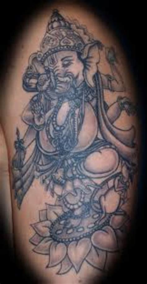 Amazing black ganesha tattoo on hand palm. Ganesha Tattoos And Designs-Ganesha Tattoo Meanings And ...