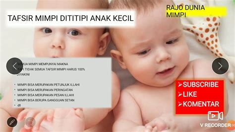 Hal ini menandakan bahwa anda hidup berkutat dengan permasalahan yang sangat sederhana. Inilah Tafsir Mimpi Dititipi Anak Kecil | Makna Mimpi Anak ...