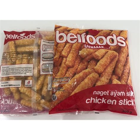 Makanan ayam aduan terbaik dan bermutu tinggi. Belfoods Naget Ayam Stik | Shopee Indonesia