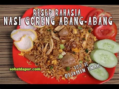 Selama masih ada gerobak si abang yang nongkrong di tepian jalan maka kapanpun dan dimanapun kita bisa. Resep Nasi Goreng Tek Tek Spesial - Resep Masakan Ala Bunda