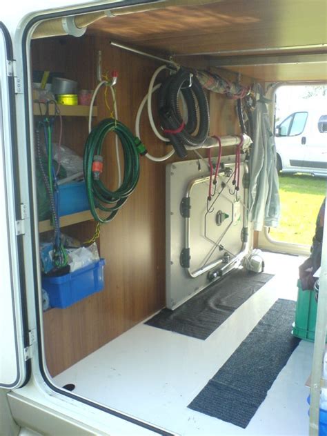 Not only wohnmobil garage, you could also find another pics such as wohnmobil mit garage, garage für wohnmobil, zelt an wohnmobil, wohnmobil garage holz. Garage einrichten / einräumen - Fotos - Wohnmobil Forum ...