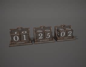 2 3d calendario models available for download. +Calendariu Models / Calendar 3d Models Cgtrader - 236 x ...