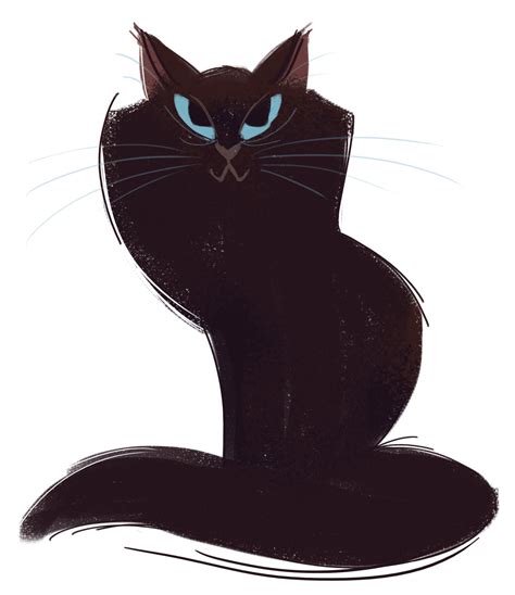 I am always willing to help other photographers. Daily Cat Drawings — 250: Black Cat Sketch