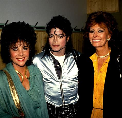 A brilliant businessman — and a beautiful pure soul, instinctive and unscathed. Elizabeth Taylor, Michael Jackson and Sophia Loren, 1990s ...