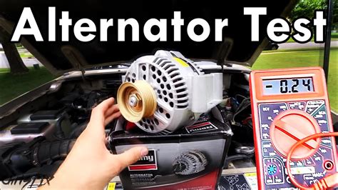 How to know if the battery is done, if it needs to be replaced. How to Test an Alternator - YouTube