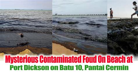 Beliebte kategorien für pantai cermin kanan. Mysterious Contaminated Foud On Beach at Port Dickson on ...