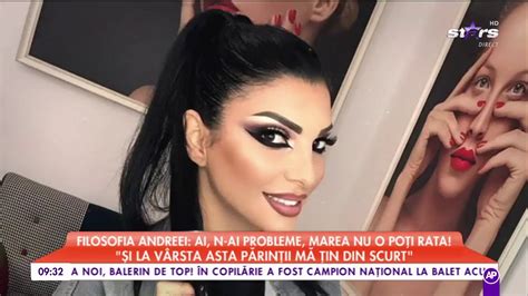 How much of andreea tonciu's work have you seen? Andreea Tonciu, probleme în familie: "Am dansat pe mese ...