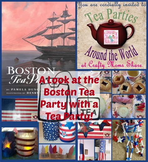 The most common boston decorations material is polyester. Crafty Moms Share: Boston Tea Party Themed Tea Party ...