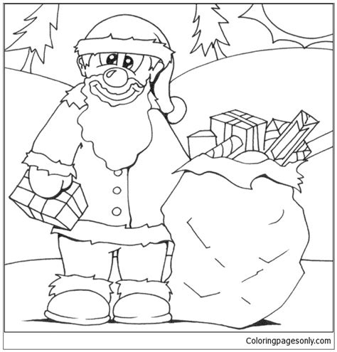 A great christmas gift idea for those who love the outdoors. Xmas Presents Coloring Pages - Holidays Coloring Pages ...